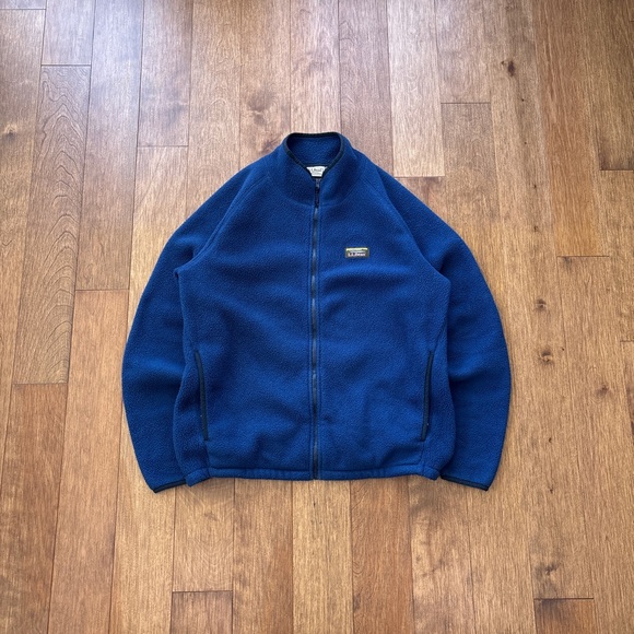 L.L. Bean Other - Vintage 00s L.L. Bean full zip fleece sweater